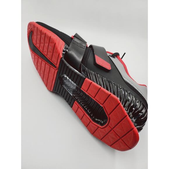 Sz 11 Nike Romaleos 4 Black Red White Weightlifting Shoes CD3463-003 Men’s New